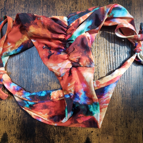 EUC fused hawaii Small Aloha scrunch butt bikini bottom Expand Your Soul - Picture 6 of 8